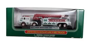 Hess 2010 Mini Fire Truck Collection New In Box
