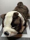 Folkmanis English Bulldog Puppy Dog Puppet Brown And White Hand Puppet