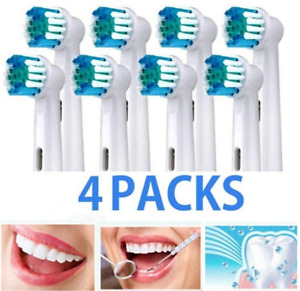 4pcs Electric Tooth Brush Heads Replacement For Braun Oral B FLOSS Toothbrush