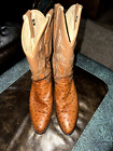Dan Post Mens Tempe Full Quill Ostrich Cowboy Boots - Size 12 EW-$199.99
