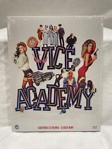 VICE ACADEMY COLLECTION 1-3 Limited Edition Blu-ray Slipcover REGION FREE - NEW