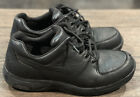 Dunham Men's Windsor Waterproof Oxford Black Comfort Walking Shoes, Sz 12 EE