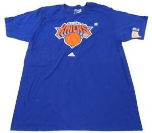 New York Knicks Mens Sizes XL-2XL-3XL-4XL-5XL-6XL-Tall Blue Adidas Shirt