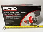 NEW IN BOX RIDGID Power Spin+ Drain Cleaner for 3/4