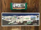 Hess 2003 Toy Truck And Racecars & 2013 Mini New Never Removed From Box Lot Of 2