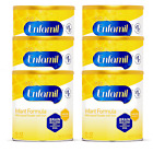 Enfamil Infant Formula 6-Pack, Milk-based Powder w Iron, 12.5 OZ Cans | 3/25