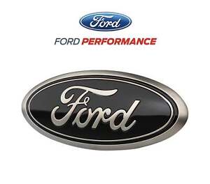 2021-2024 Ford Bronco OEM M-1447-SC2 Black & Smoke Chrome Rear Tailgate Emblem (For: More than one vehicle)