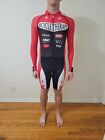 Canari cycling suit singlet l/s body paint skinsuit speedsuit Specialized mens