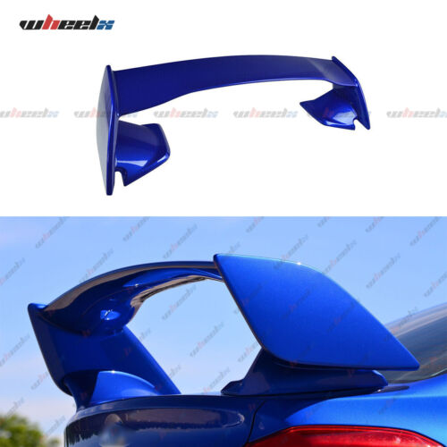 For 15-21 Subaru WRX STI 4Door OE-Style Painted Blue ABS Rear Trunk Spoiler Wing (For: STI)
