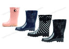 New Womens Rain Boots Rubber Short Garden Wellies Mid Calf Snow Shoes Sizes:5-11