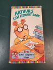 Arthur - Arthurs Lost Library Book (VHS, 1997)