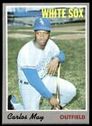 1970 Topps Baseball Carlos May Chicago White Sox #18 EX-MT+