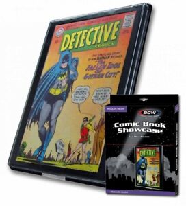 Lot Of 10 New BCW Silver Comic Book Showcase Holder Wall Mountable Display Frame