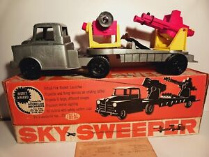 Vintage 1960s Ideal Sky Sweeper With Original Box Instructions Complete 24