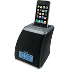 iHome iP21 Alarm Speaker Clock Dock System iPod iPhone Universal Black