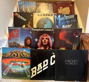 Classic Rock Vinyl LP's #1 With $6 Flat Shipping Per Order UPDATED 4/25