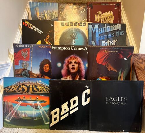 Classic Rock Vinyl LP's #1 With $6 Flat Shipping Per Order UPDATED 5/29