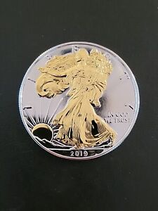 2019  Proof Silver Eagle BU Condition & Amazing Eye Appeal-Free Shipping .999%