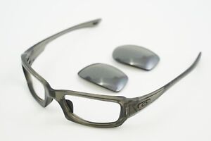 OO9238-05L Oakley Fives Squared (4+1)2 Polished Smoke Grey Sunglasses Frames