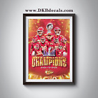 Kansas City Chiefs Super Bowl LVIII Champions Poster - Various Sizes to 13