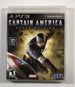 Captain America: Super Soldier (PlayStation 3 / PS3, 2011) Complete, Ships TODAY