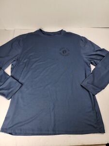 Hang Ten Long Sleeve UV Shirt Mens Large UPF 50+ Quick Dry Sun Proection Surfer