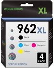 4pack 962XL Ink Cartridge For HP 962 OfficeJet Pro 9010 9012 9015 9018 9020 9025