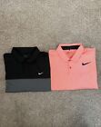**Lot Of 2** Mens Size Extra Large Golf Polos Nike Dri Fit XL