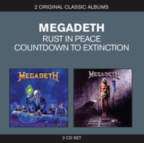 MEGADETH - CLASSIC ALBUMS: COUNTDOWN TO EXTINCTION/RUST IN PEACE NEW CD