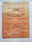 Johann Sebastian Bach Two and Three Part Inventions Kalmus Piano Series - NOS