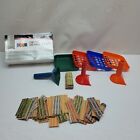 Coin Counters Tubes Coin Sorters Tray 4 Color Coded Coin Sorting Tray + Wrappers