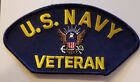 US NAVY VETERAN PATCH - MADE IN THE USA!