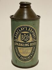 Barclay’s Export Sparkling Beer conetop empty beer can, England UK