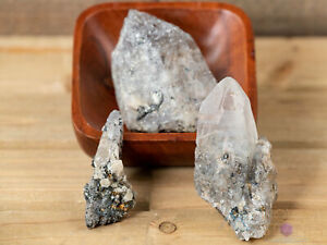 WITCHES FINGER, Clear QUARTZ, Raw Crystal Point, Thick, Gothic Home Decor, E0481