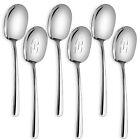 New ListingX-Large Serving Spoons Set,12 Inch Slotted Spoon and Serving Spoon,Spoons Sil...