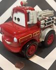 Disney Cars Mater Truck Shake n and Go Racer Sound Moving Rescue Fire Squad