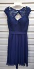 Kennedy Blue Womans Lace Sleeveless Formal Dress Bridesmaid Formal Size 6