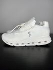 ON Mens Size 10 Cloudnova Running Shoes Sneakers White/Undyed Style 26.98227 NEW