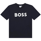 Hugo Boss Kids Big Logo T-Shirt Navy [J25P24-849]