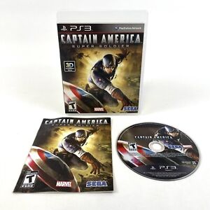 🔥Captain America: Super Soldier (PlayStation 3, 2011) PS3 Complete CIB TESTED🔥