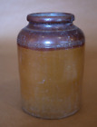 ANTIQUE MIDWESTERN STONEWARE CROCK - INDIANA? - 11 3/4