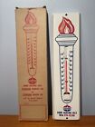 Vintage STANDARD OIL FUEL CO. Advertising Thermometer - MADE IN USA - 1959