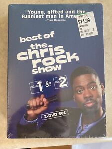 The Best of the Chris Rock Show - Vol. 1  2 (DVD, 2005, 2-Disc Set) Sealed