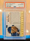 New Listing1963 Post Cereal #106 Willie Mays San Francisco Giants HOF PSA Authentic