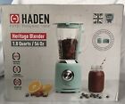 Haden Heritage Retro Style 56 Ounce 5 Speed Blender with Glass Jar, Turquoise