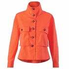 CAbi Style 5098 Small Resort Button Up Jacket Tiger Lily Orange -Cheapchicplus