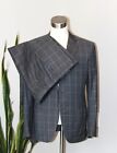 New $2,995 Sartorio Napoli by Kiton Mens Wool Grey Suit Size 54 9R (EU) /44 (US)