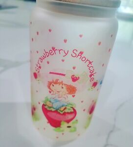 Strawberry Shortcake Glass Cup