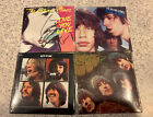 Lot Of 4 Vintage Miniature Record Albums - Beatles & Rolling Stones Unopened New