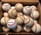 Baseballs, used, 24 in a box, mix of Wilson A1010HS1 & Rawlings R100